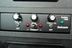 Setcom 1300 Series Motor Station installed inside emergency vehicle Setcom 1300 Series Motor Station installed inside emergency vehicle