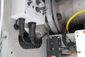 Commercial vehicle with a Setcom communications box installed Commercial vehicle with a Setcom communications box installed