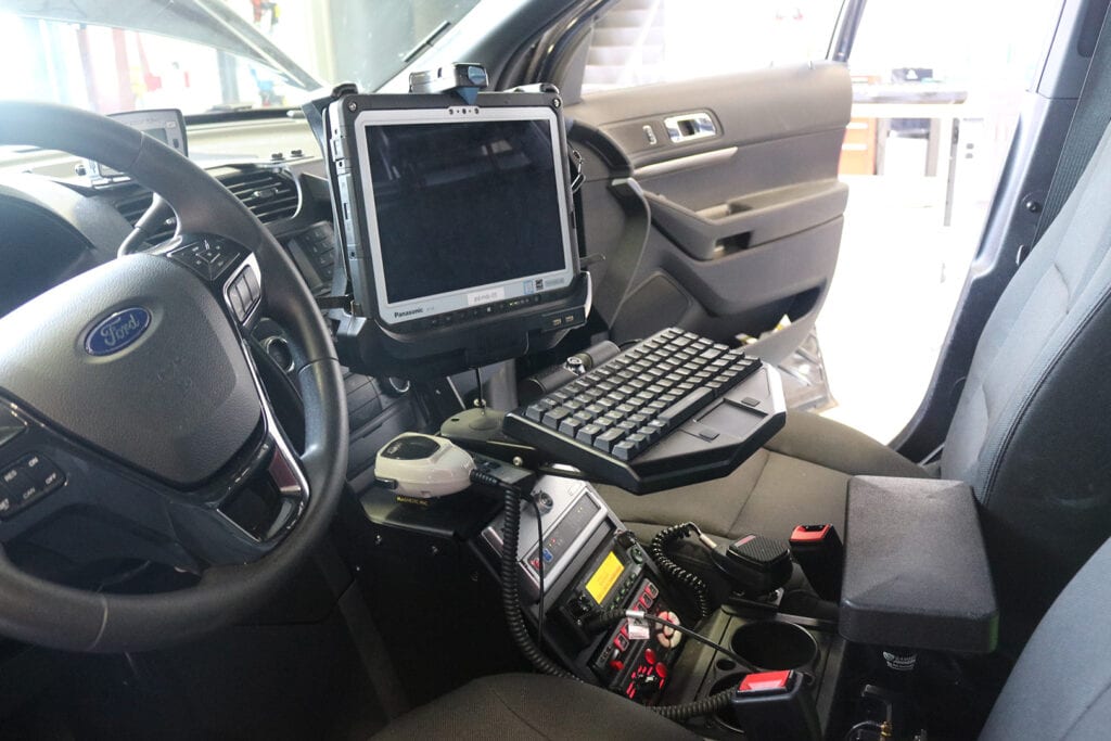 Police Car Communication Upfitting